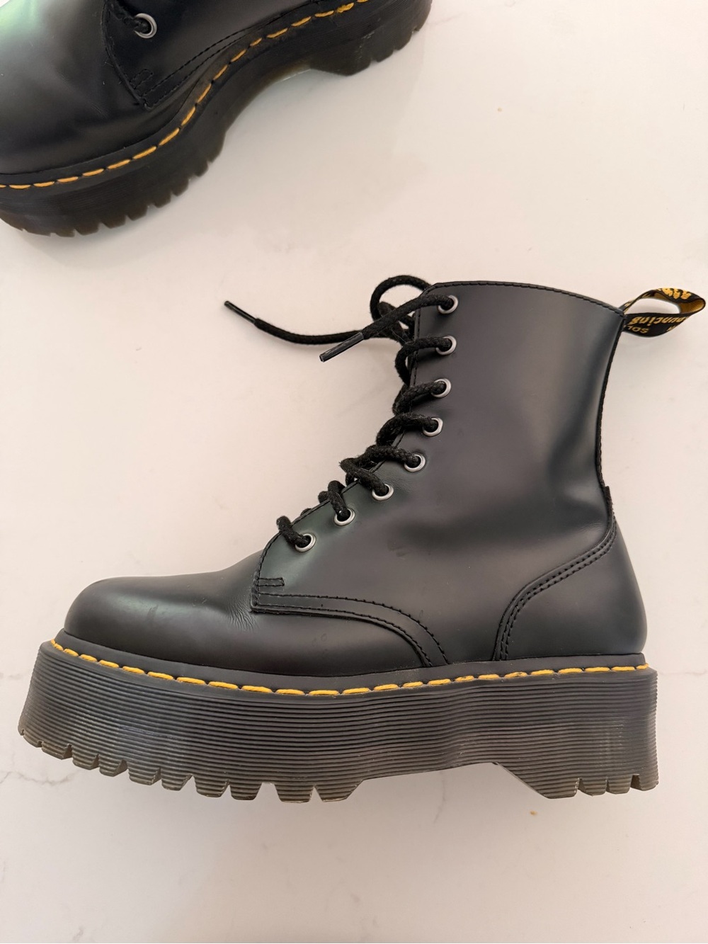 Dr. Martens Platform Jadon Boot Smooth Leather